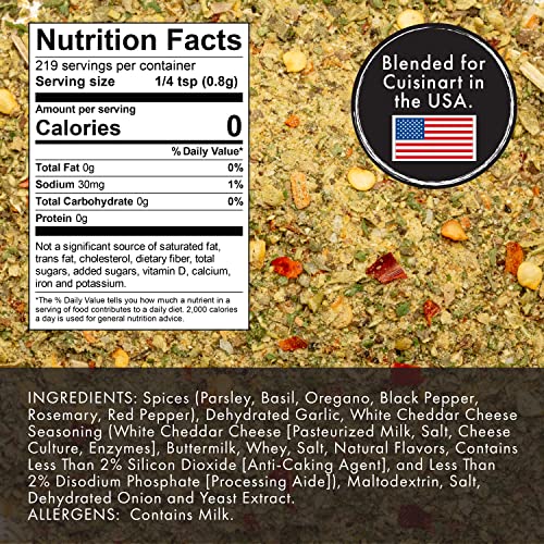 Cuisinart CGSS-784 Ultimate Pizza Seasoning, 6.2 oz