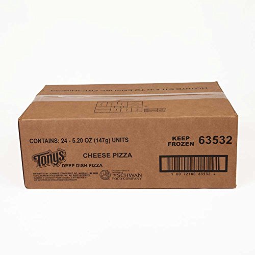 Tony's Cheese Par Baked Deep Dish Pizza Case