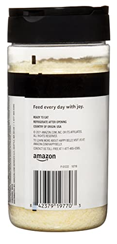 Happy Belly Grated Parmesan Cheese Shaker, 8 Oz