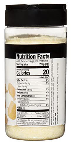 Happy Belly Grated Parmesan Cheese Shaker, 8 Oz