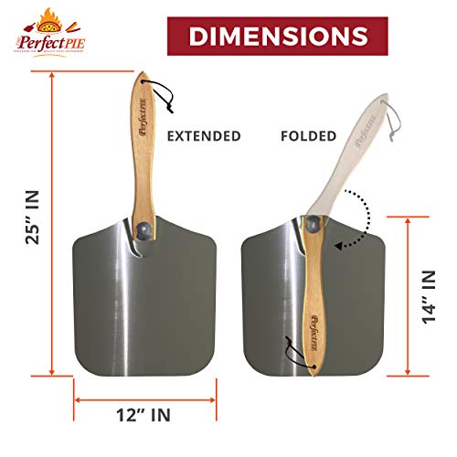 Gourmet Pizza Peel, Paddle, and Cutter Set