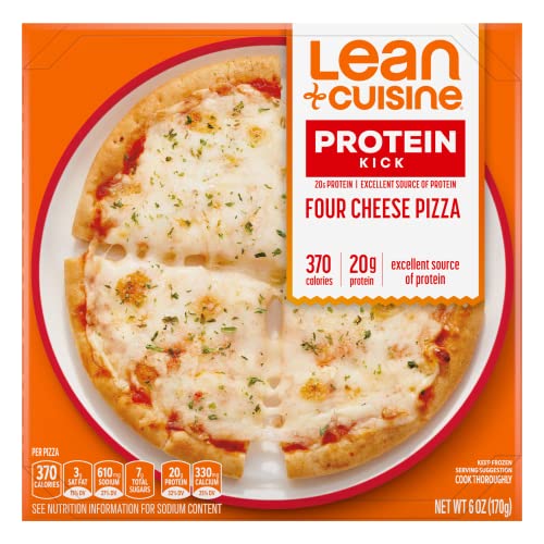 Four Cheese Lean Cuisine Protein Pizza, Single Serving