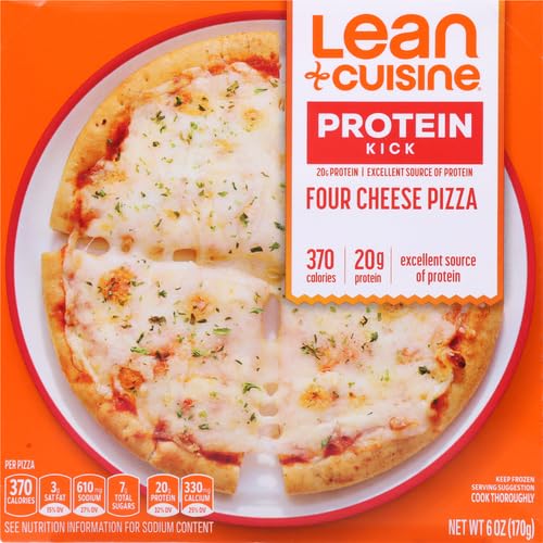 Four Cheese Lean Cuisine Protein Pizza, Single Serving