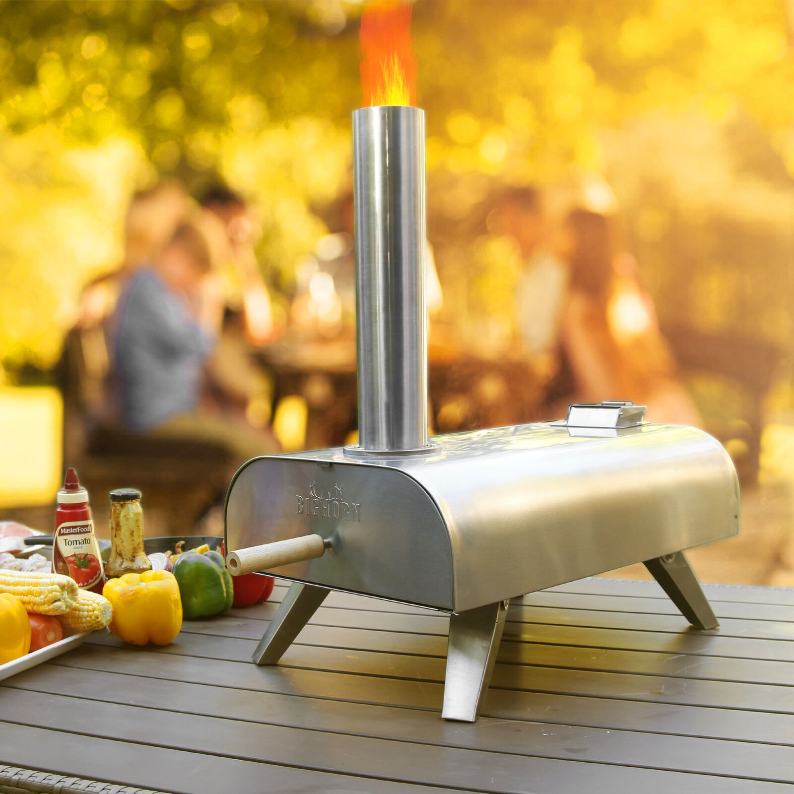 Portable Pellet Pizza Oven & Smoker