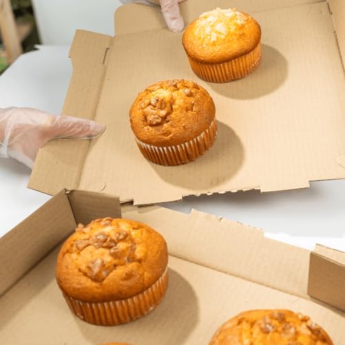 50-Pack 12" Ventilated Corrugated Pizza Boxes by Karat Kraft