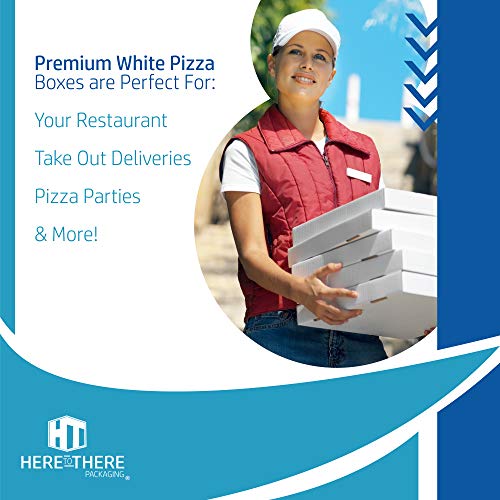 50 Pack of 10 x 10 Corrugated Pizza Boxes