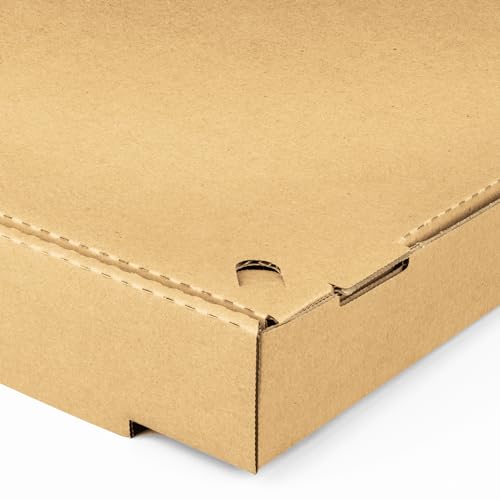 50-Pack 12" Ventilated Corrugated Pizza Boxes by Karat Kraft