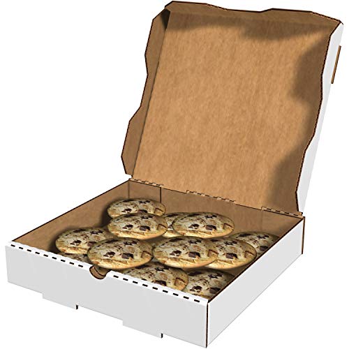 50 Pack of 10 x 10 Corrugated Pizza Boxes