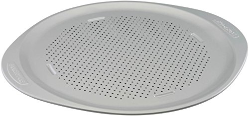 Farberware 15.5-Inch Round Pizza Pan, Insulated Nonstick Gray