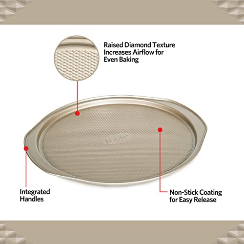 Large Nonstick Pizza Pan | Round Baking Tray