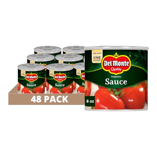 Del Monte Tomato Sauce, 8 oz, 48 cans