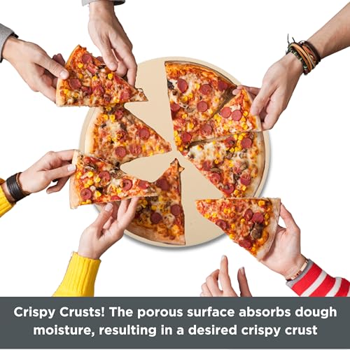 16'' Round Pizza Stones for Indoor or Outdoor Baking
