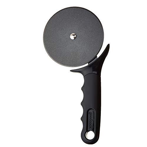 GoodCook Stainless Steel Jumbo Pizza Cutter in Black