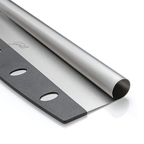 Hans Grill 14" Professional Rocking Pizza Cutter Blade