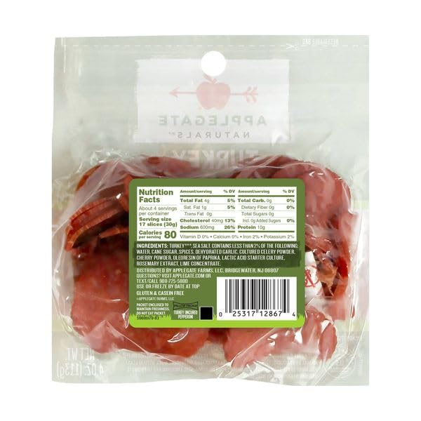 Turkey Pepperoni by Applegate Naturals