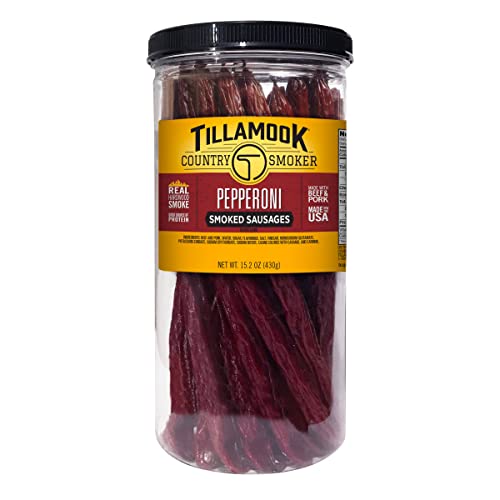 Tillamook Country Smoker Pepperoni Real Hardwood Smoked Sausages