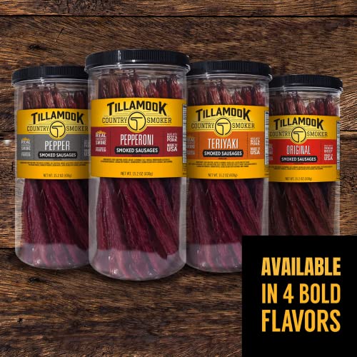 Tillamook Country Smoker Pepperoni Real Hardwood Smoked Sausages