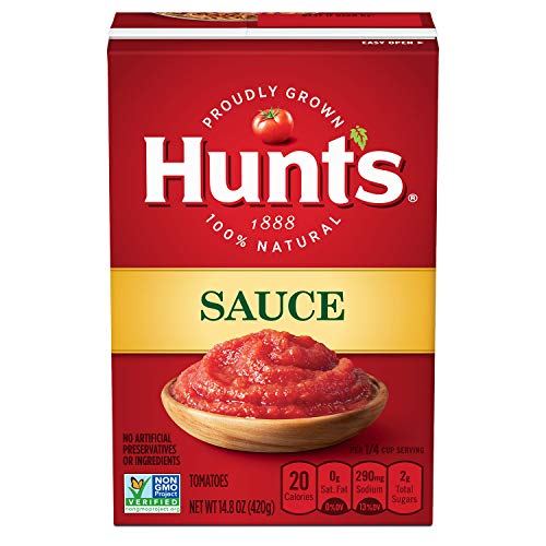 12 Pack Hunt's Tomato Sauce, 14.8 oz Carton