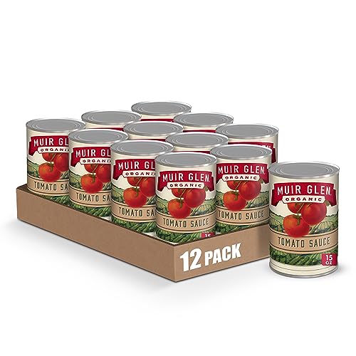 12-Pack of Muir Glen Organic Tomato Sauce, 15oz