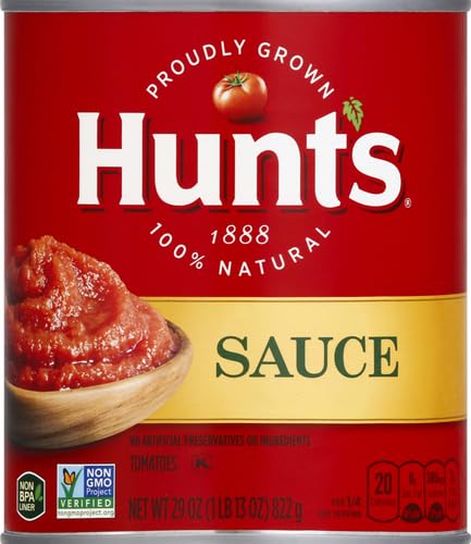 29 oz Hunt's Tomato Sauce, Keto Friendly