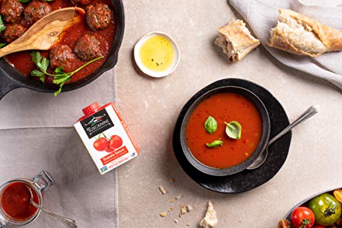 Tuscanini Premium Italian Tomato Sauce Passata, 17.6oz (3 Pack)