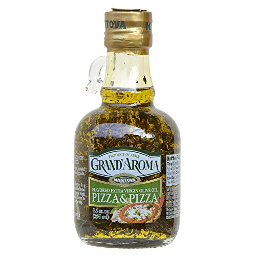 Italian Grand’Aroma Pizza Flavored Olive Oil, 100% Natural
