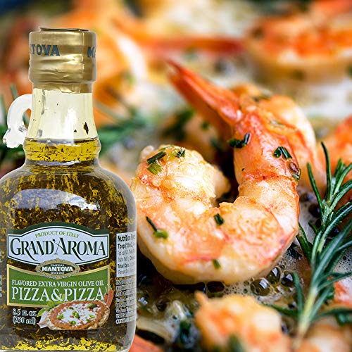 Italian Grand’Aroma Pizza Flavored Olive Oil, 100% Natural