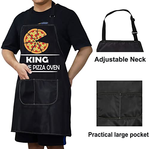 King of the Pizza Oven Chef Apron