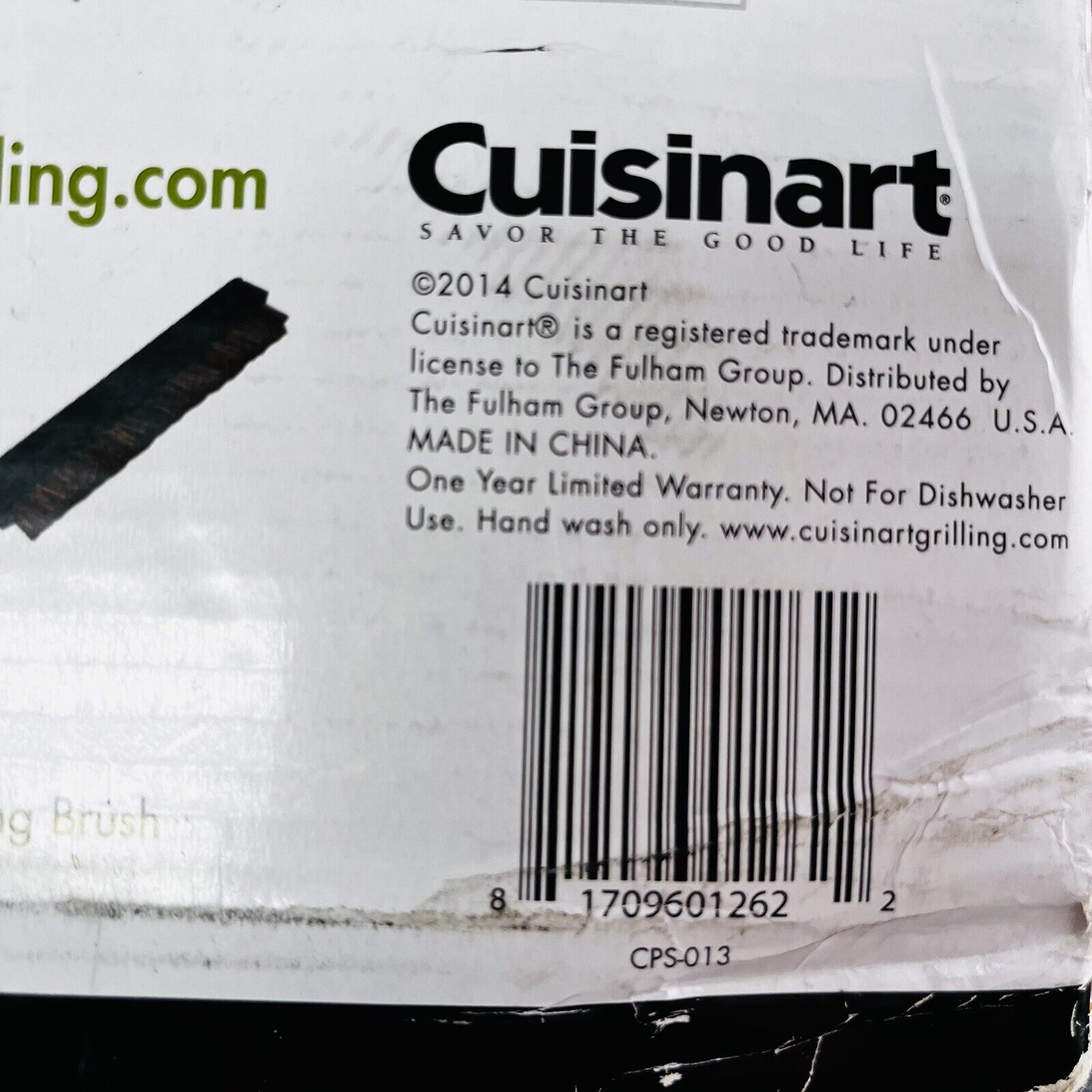 Cuisinart Alfrescamore Pizza Grilling Stone