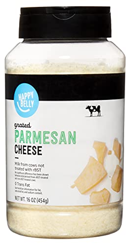 Happy Belly Grated Parmesan Cheese Shaker, 16 Oz