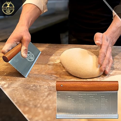 Deer & Oak Premium Pizza Peel Set with Accessories