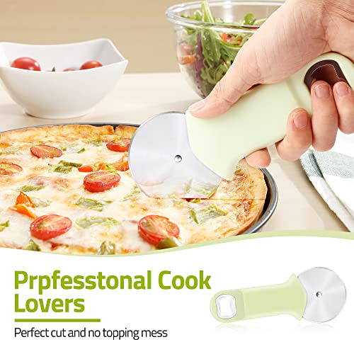 Supercenter Pizza Cutter Wheel with Bottle Opener