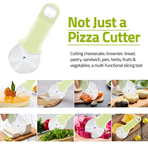 Supercenter Pizza Cutter Wheel with Bottle Opener