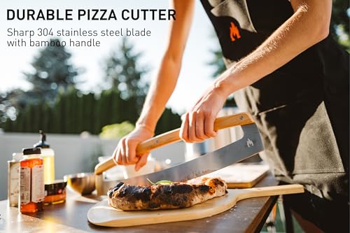 Solo Stove Pi Pizza Rocker Cutter | Stainless Steel