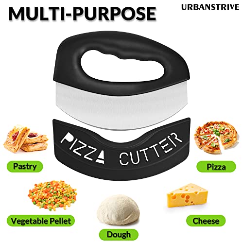 Urbanstrive Stainless Steel Pizza Cutter with Super Sharp Blade