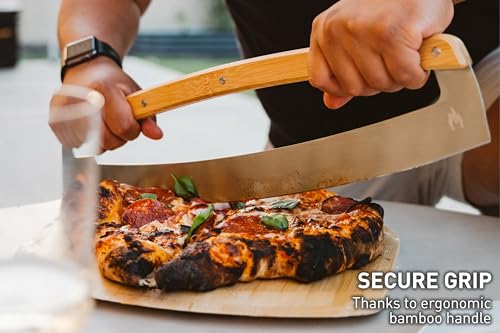Solo Stove Pi Pizza Rocker Cutter | Stainless Steel