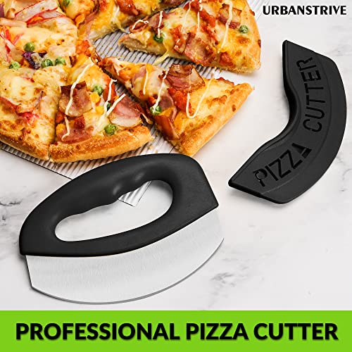 Urbanstrive Stainless Steel Pizza Cutter with Super Sharp Blade