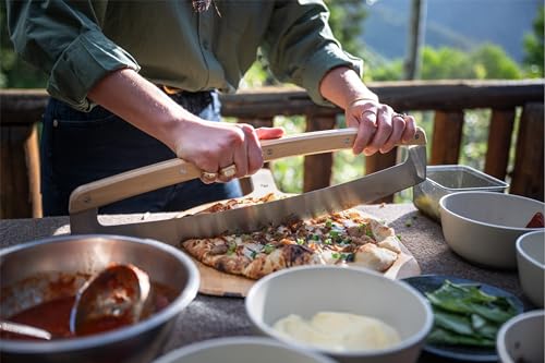 Solo Stove Pi Pizza Rocker Cutter | Stainless Steel