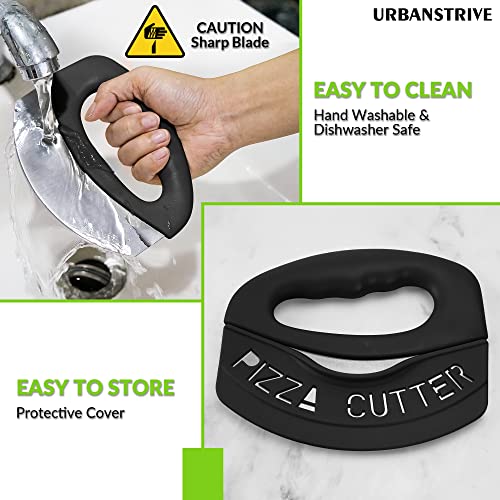 Urbanstrive Stainless Steel Pizza Cutter with Super Sharp Blade