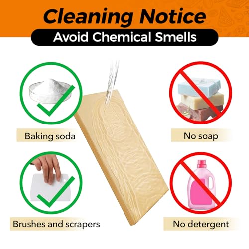 5-Piece Rectangle Pizza Stone Set with Accessories