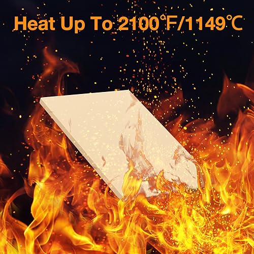 Caprihom Large 20" x 13.5" Pizza Stone for Oven and Grill