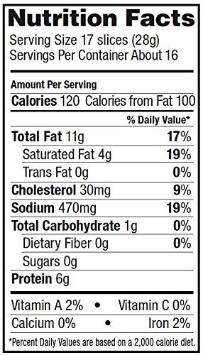 Authentic Italian Family Size Uncured Pepperoni, 1lb Pack