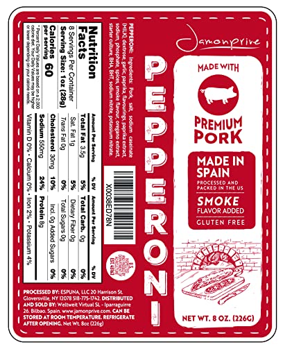 Premium Spanish Pepperoni Stick for Perfect Homemade Pizzas