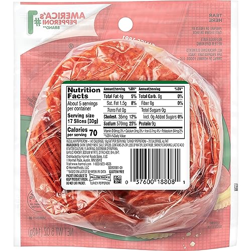 Turkey Pepperoni by Hormel - 5 oz