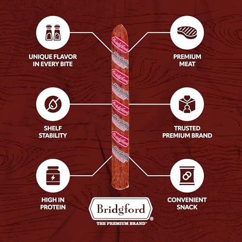 Bridgford Old World Pepperoni Stick, High Protein, Keto