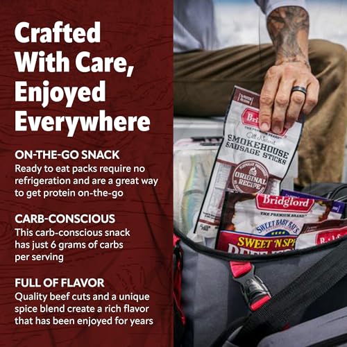 Bridgford Old World Pepperoni Stick, High Protein, Keto