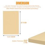 Caprihom Large 20" x 13.5" Pizza Stone for Oven and Grill