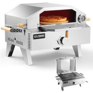 Razorri Comodo Gas Pizza Oven: 2-in-1 Portable Griller