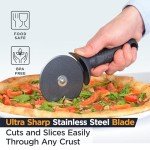 Deiss Lux Heavy Duty Stainless Steel Pizza Cutter