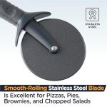 Deiss Lux Heavy Duty Stainless Steel Pizza Cutter